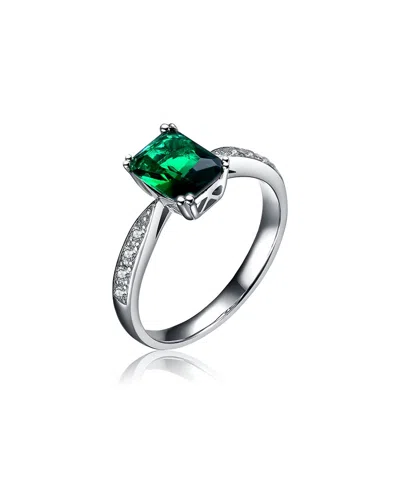 Genevive Silver Cz Ring