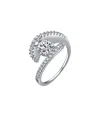 Genevive Silver Cz Ring