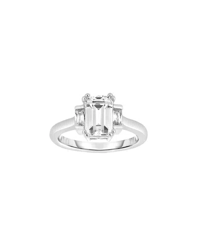 Genevive Silver Cz Ring