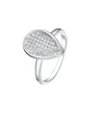 Genevive Silver Cz Ring