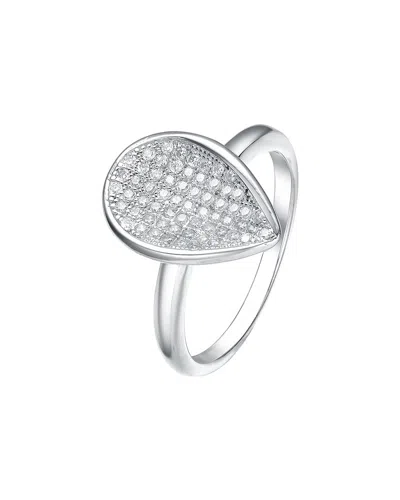 Genevive Silver Cz Ring