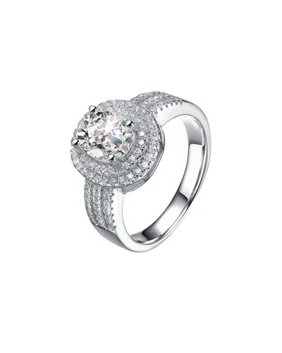 Genevive Silver Cz Ring
