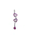 Genevive Silver Cz Statement Pin