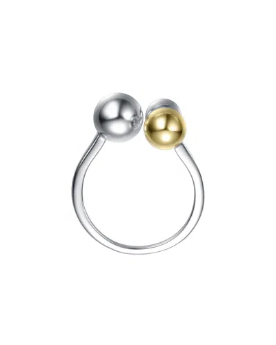 Genevive Silver Cz Statement Ring