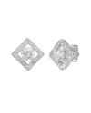 Genevive Silver Cz Studs
