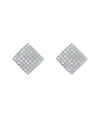 Genevive Silver Cz Studs