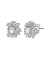 Genevive Silver Cz Studs