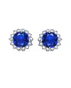 Genevive Silver Drop Earrings