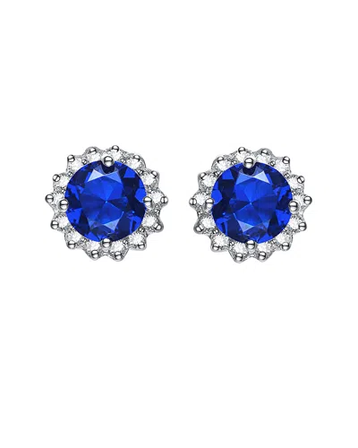 Genevive Silver Drop Earrings