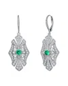 Genevive Silver Earrings