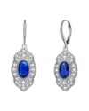 Genevive Silver Earrings