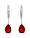 Genevive Silver Earrings
