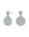 Genevive Silver Earrings