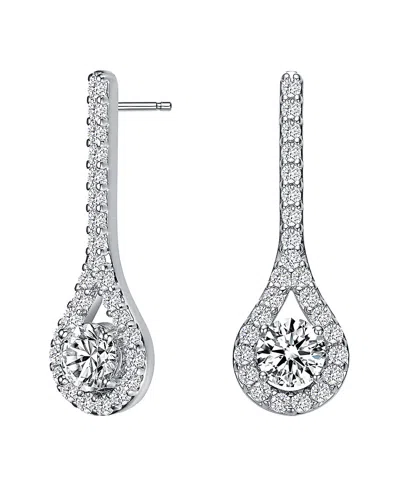 Genevive Silver Earrings