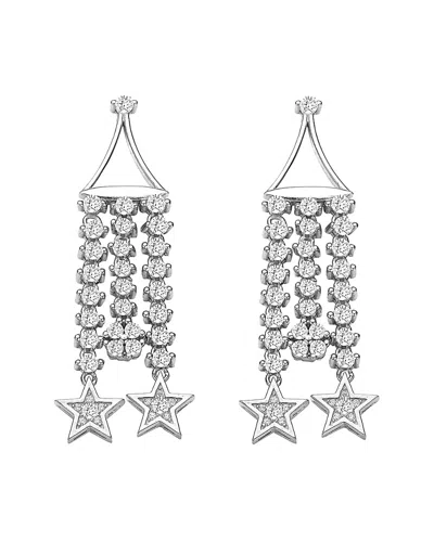 Genevive Silver Earrings