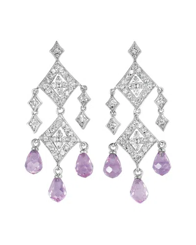 Genevive Silver Earrings