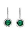 Genevive Silver Earrings