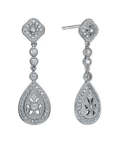 Genevive Silver Earrings