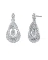 Genevive Silver Earrings