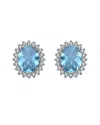 Genevive Silver Earrings
