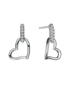Genevive Silver Earrings