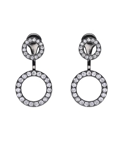 Genevive Silver Earrings