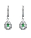 Genevive Silver Earrings