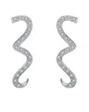 Genevive Silver Earrings