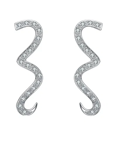 Genevive Silver Earrings