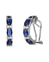 Genevive Silver Earrings