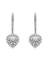 Genevive Silver Earrings