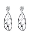 Genevive Silver Earrings