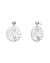 Genevive Silver Earrings