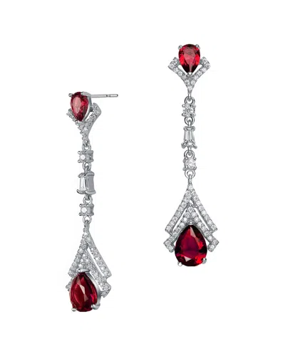 Genevive Silver Earrings
