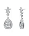 Genevive Silver Earrings