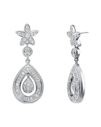 Genevive Silver Earrings
