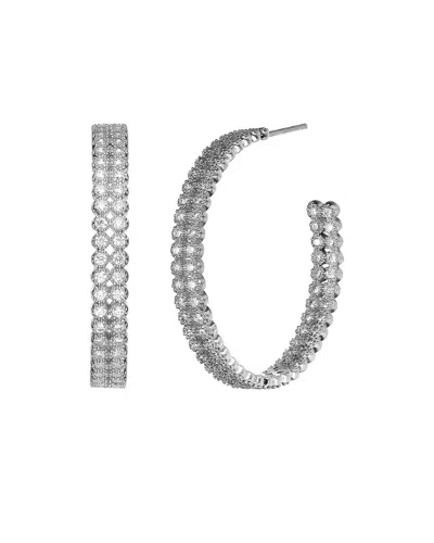 Genevive Silver Earrings