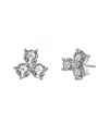 Genevive Silver Earrings