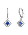 Genevive Silver Earrings