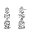 Genevive Silver Earrings