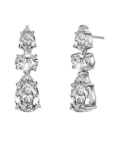 Genevive Silver Earrings