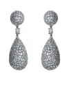 Genevive Silver Earrings