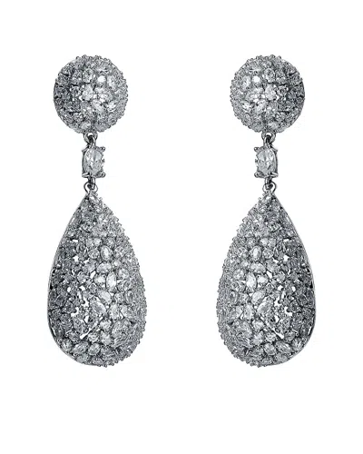 Genevive Silver Earrings