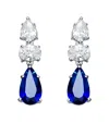 Genevive Silver Earrings