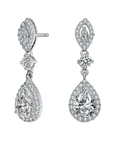 Genevive Silver Earrings