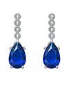 Genevive Silver Earrings