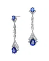 Genevive Silver Earrings