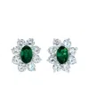 Genevive Silver Earrings