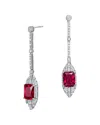 Genevive Silver Earrings