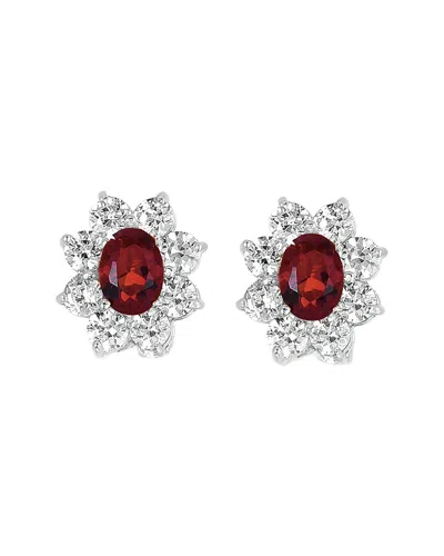 Genevive Silver Earrings